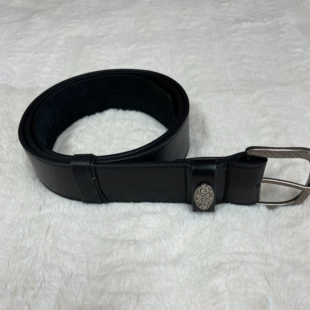 PRICE DROP - Genuine leather belt, black